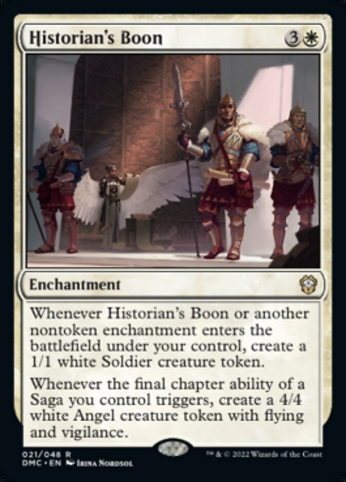 Historian's Boon [Dominaria United Commander] - Magic: The Gathering - Card Brawlers | Quebec | Canada |