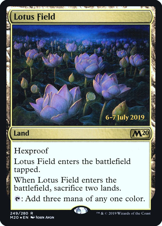 Lotus Field [Core Set 2020 Prerelease Promos] - Magic: The Gathering - Card Brawlers | Quebec | Canada |