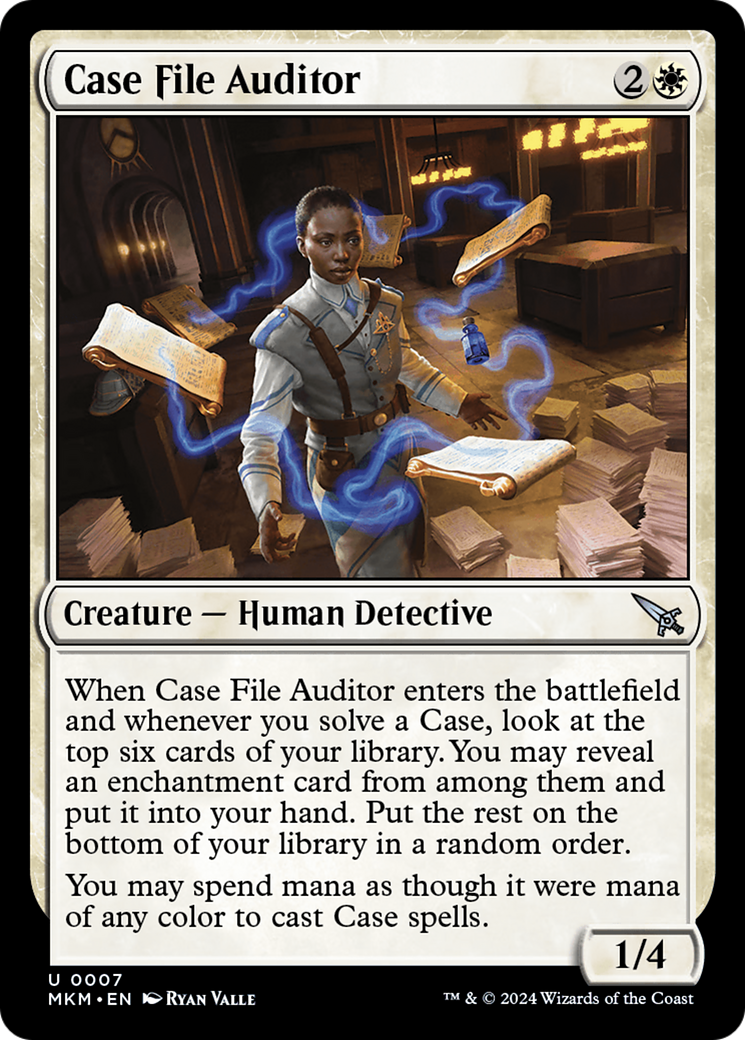 Case File Auditor (Blue) [Murders at Karlov Manor] - Magic: The Gathering - Card Brawlers | Quebec | Canada |