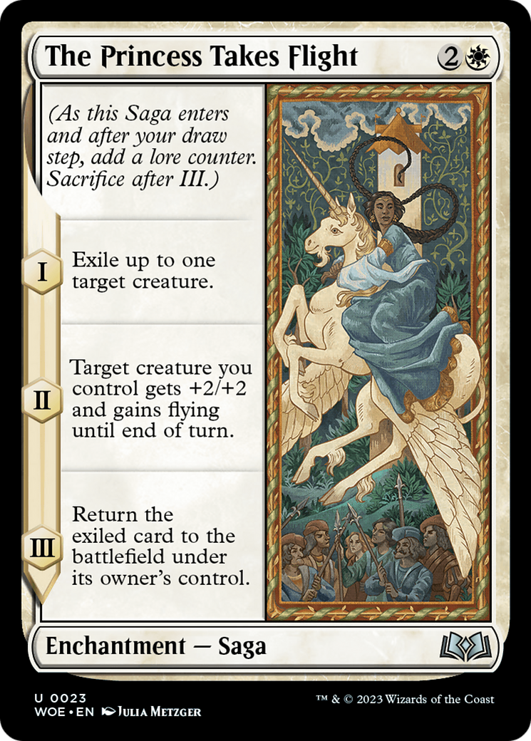 The Princess Takes Flight [Wilds of Eldraine] - Magic: The Gathering - Card Brawlers | Quebec | Canada |