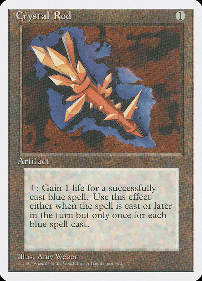 Crystal Rod [Fourth Edition] - Magic: The Gathering - Card Brawlers | Quebec | Canada |