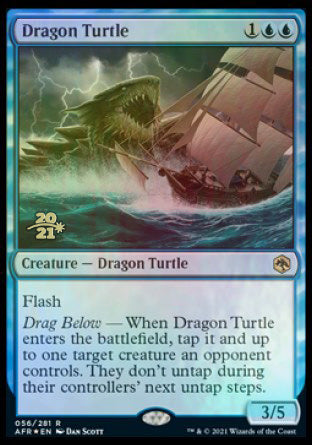 Dragon Turtle [Dungeons & Dragons: Adventures in the Forgotten Realms Prerelease Promos] - Magic: The Gathering - Card Brawlers | Quebec | Canada |