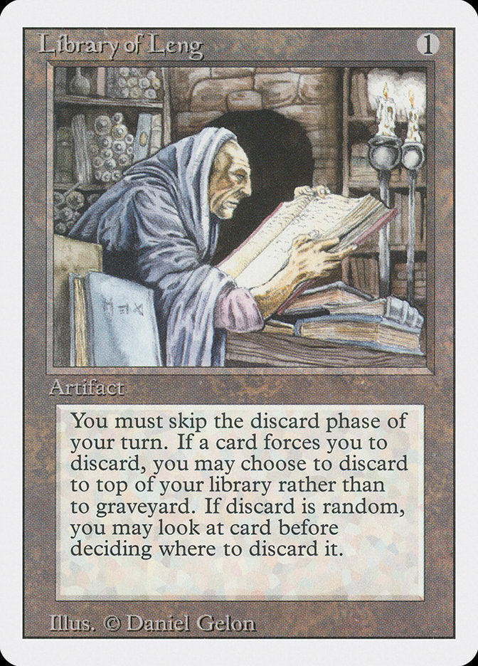 Library of Leng [Revised Edition] - Magic: The Gathering - Card Brawlers | Quebec | Canada |