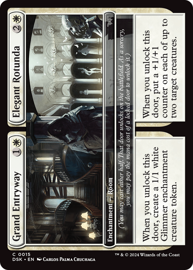 Grand Entryway // Elegant Rotunda (0015) [Duskmourn: House of Horror] - Magic: The Gathering - Card Brawlers | Quebec | Canada |