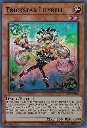 Trickstar Lilybell [OP06-EN012] Super Rare - Yu-Gi-Oh! - Card Brawlers | Quebec | Canada |