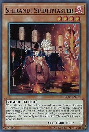 Shiranui Spiritmaster [OP06-EN015] Common - Yu-Gi-Oh! - Card Brawlers | Quebec | Canada |