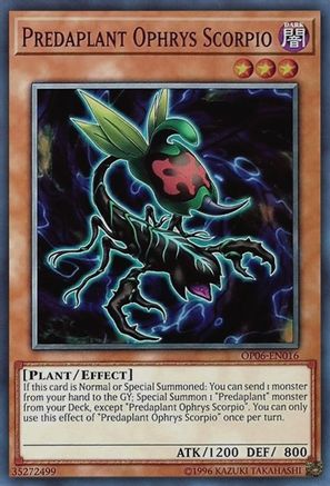 Predaplant Ophrys Scorpio [OP06-EN016] Common - Yu-Gi-Oh! - Card Brawlers | Quebec | Canada |