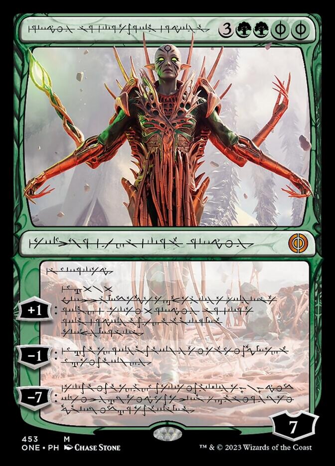 Nissa, Ascended Animist (Phyrexian Step-and-Compleat Foil) [Phyrexia: All Will Be One] - Magic: The Gathering - Card Brawlers | Quebec | Canada |