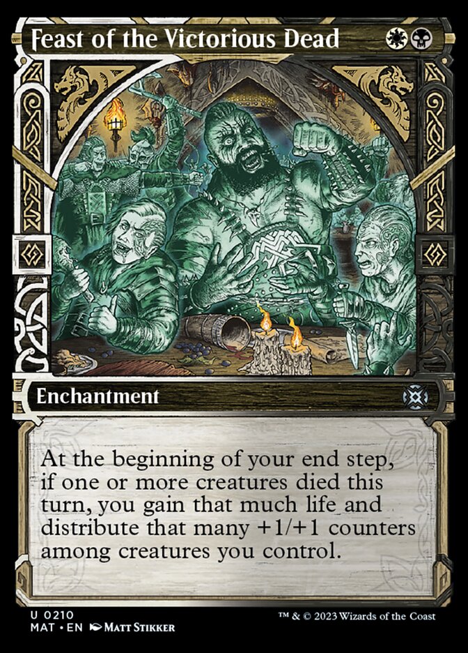 Feast of the Victorious Dead (Showcase Halo Foil) [March of the Machine: The Aftermath] - Magic: The Gathering - Card Brawlers | Quebec | Canada |