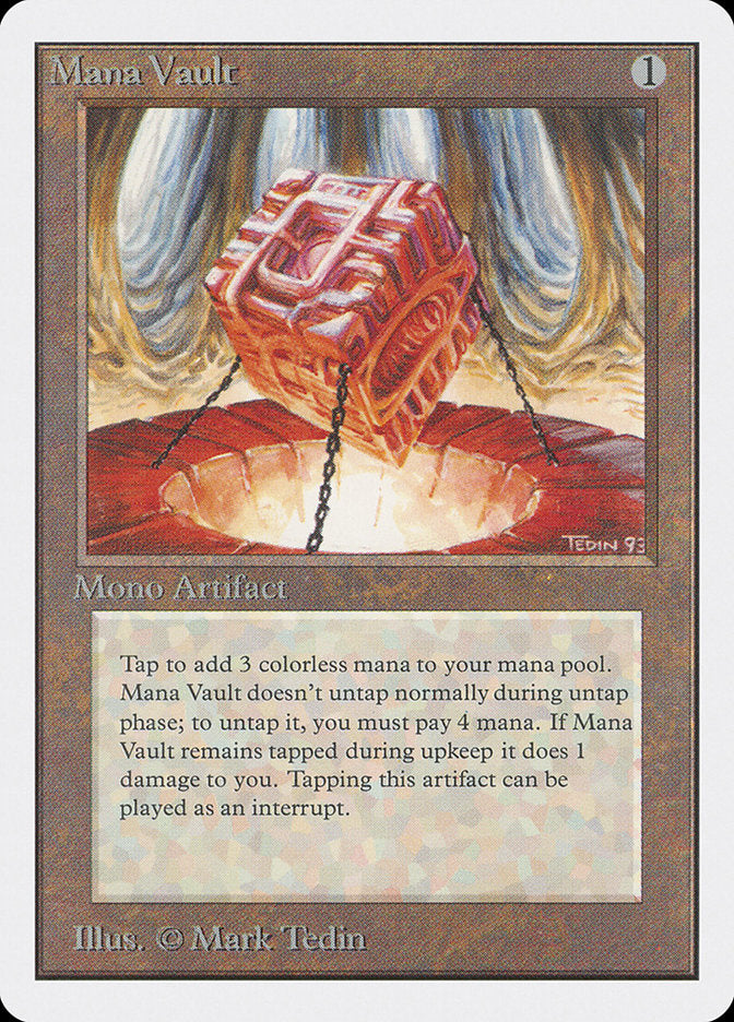Mana Vault [Unlimited Edition] - Magic: The Gathering - Card Brawlers | Quebec | Canada |