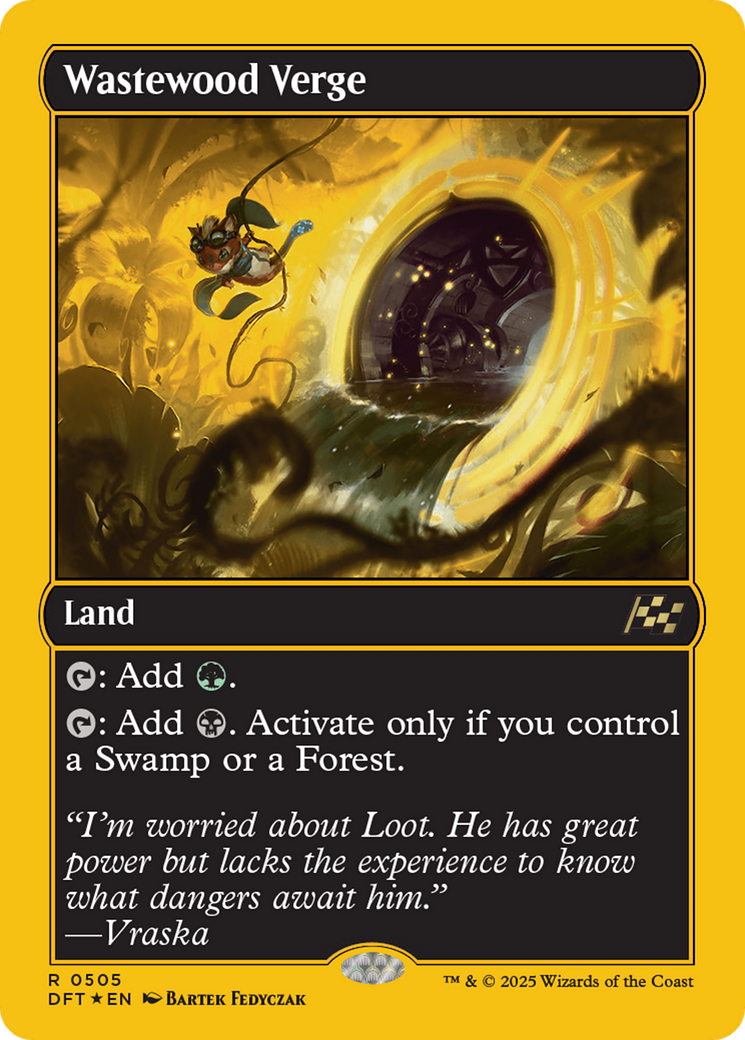 Wastewood Verge (First-Place Foil) [Aetherdrift] - Magic: The Gathering - Card Brawlers | Quebec | Canada |