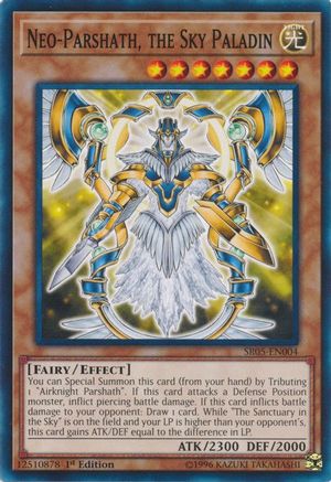 Neo-Parshath, the Sky Paladin [SR05-EN004] Common - Yu-Gi-Oh! - Card Brawlers | Quebec | Canada |