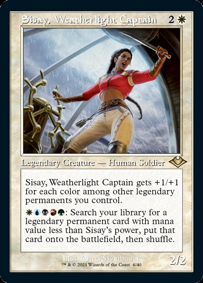 Sisay, Weatherlight Captain (Retro) [Modern Horizons] - Magic: The Gathering - Card Brawlers | Quebec | Canada |
