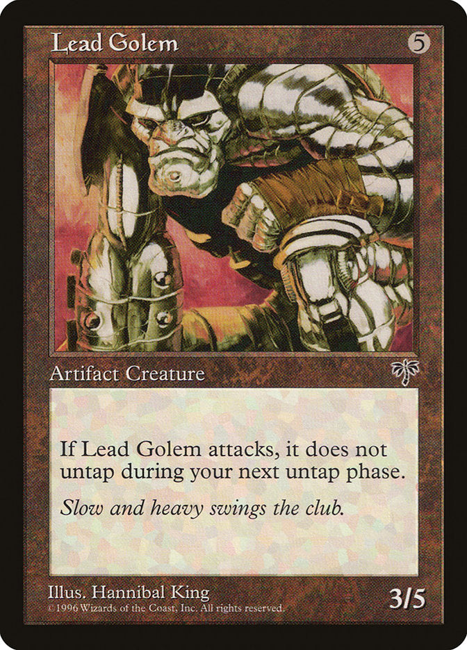 Lead Golem [Mirage] - Magic: The Gathering - Card Brawlers | Quebec | Canada |