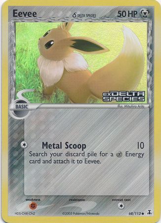 Eevee (68/113) (Delta Species) (Stamped) [EX: Delta Species] - Pokémon - Card Brawlers | Quebec | Canada |