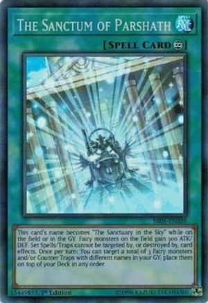 The Sanctum of Parshath [SR05-EN025] Super Rare - Yu-Gi-Oh! - Card Brawlers | Quebec | Canada |