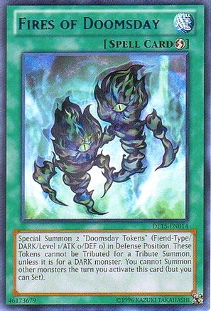 Feux de l'Apocalypse (Bleu) [DL15-EN014] Rare 