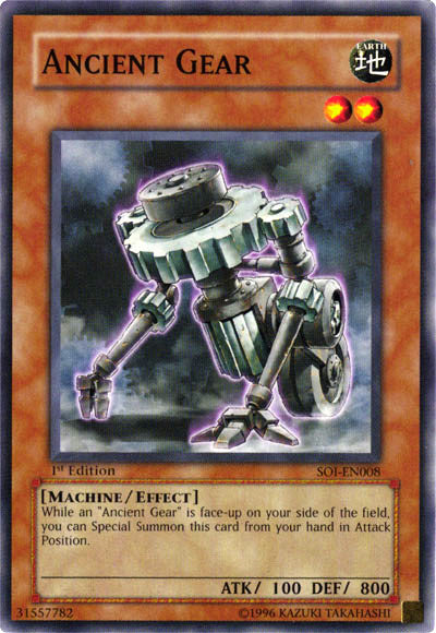 Ancient Gear [SOI-EN008] Common - Yu-Gi-Oh! - Card Brawlers | Quebec | Canada |