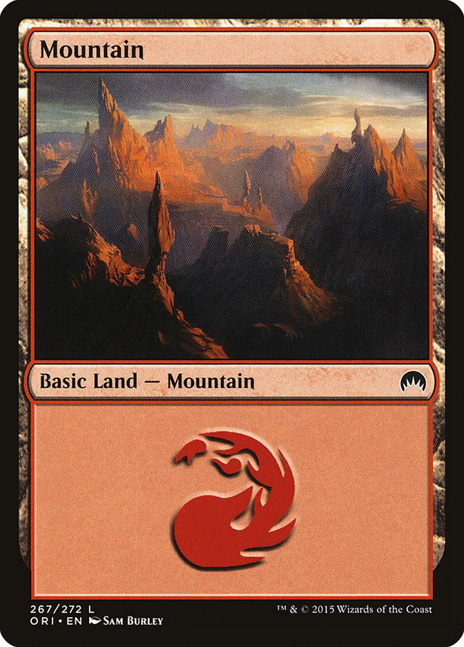 Mountain (267) [Magic Origins] - Magic: The Gathering - Card Brawlers | Quebec | Canada |