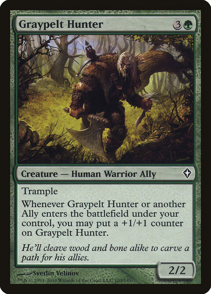 Graypelt Hunter [Worldwake] - Magic: The Gathering - Card Brawlers | Quebec | Canada |