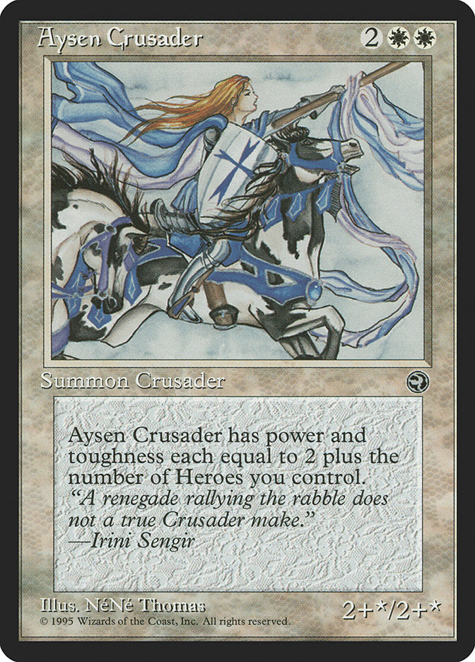 Aysen Crusader [Homelands] - Magic: The Gathering - Card Brawlers | Quebec | Canada |