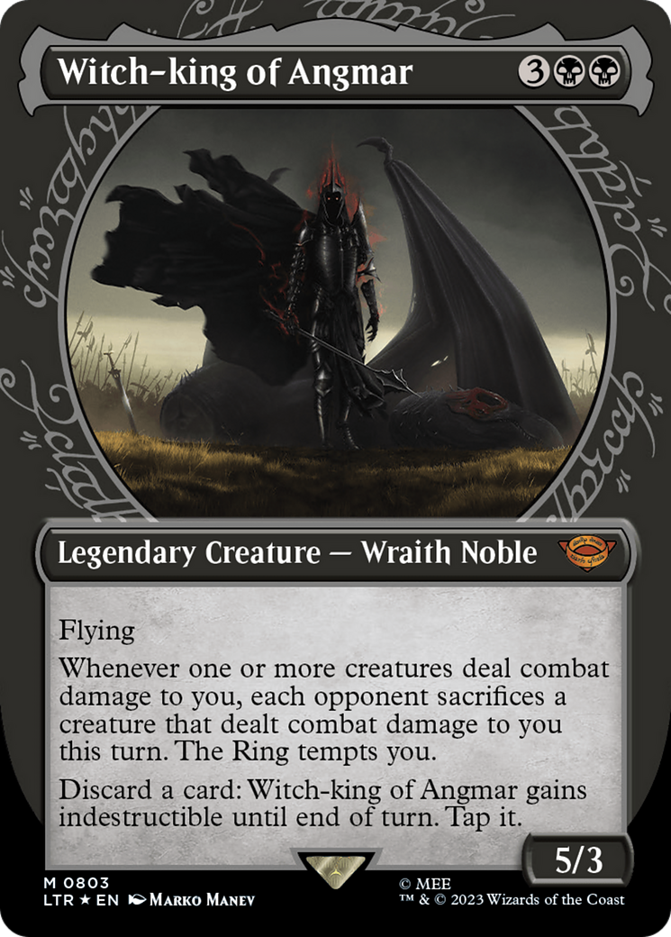 Witch-king of Angmar (Showcase) (Surge Foil) [The Lord of the Rings: Tales of Middle-Earth] - Magic: The Gathering - Card Brawlers | Quebec | Canada |