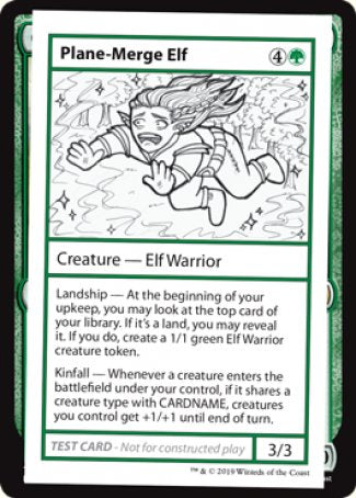 Plane-Merge Elf (2021 Edition) [Mystery Booster Playtest Cards] - Magic: The Gathering - Card Brawlers | Quebec | Canada |