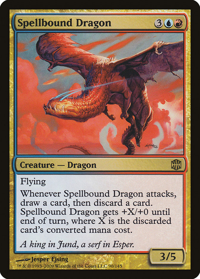 Spellbound Dragon [Alara Reborn] - Magic: The Gathering - Card Brawlers | Quebec | Canada |
