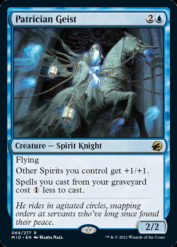 Patrician Geist [Innistrad: Midnight Hunt] - Magic: The Gathering - Card Brawlers | Quebec | Canada |