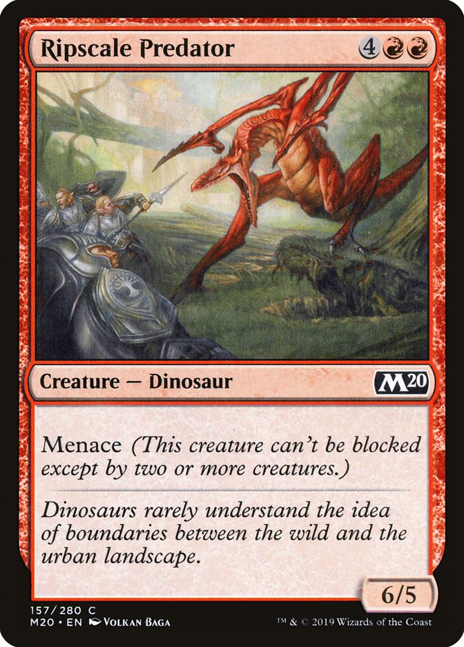 Ripscale Predator [Core Set 2020] - Magic: The Gathering - Card Brawlers | Quebec | Canada |