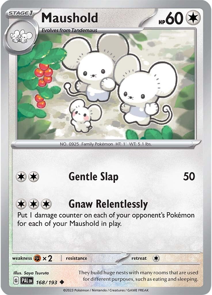 Maushold (168/193) [Scarlet & Violet: Paldea Evolved] - Pokémon - Card Brawlers | Quebec | Canada |
