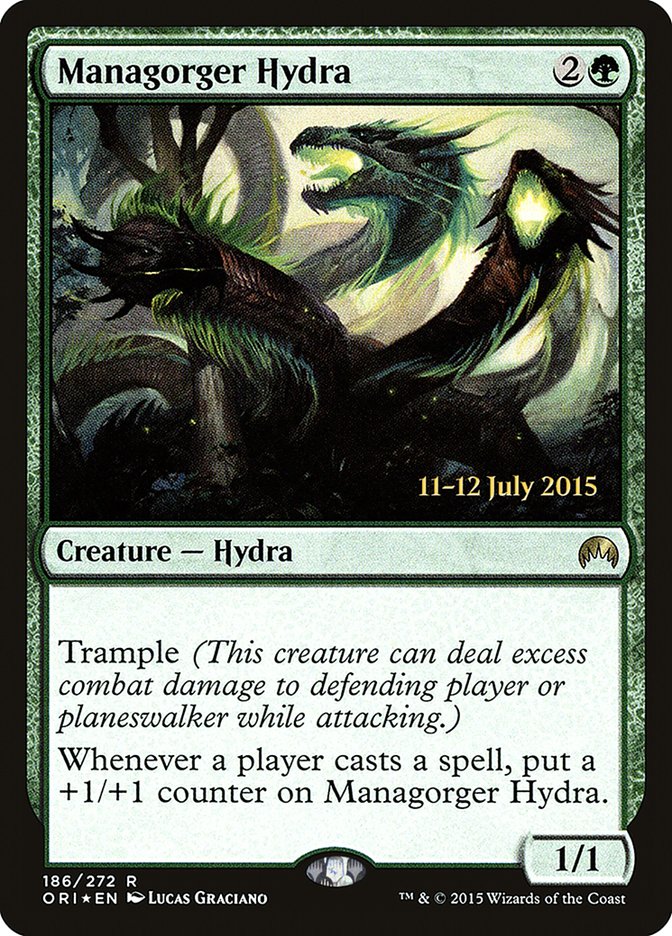 Managorger Hydra [Magic Origins Prerelease Promos] - Magic: The Gathering - Card Brawlers | Quebec | Canada |