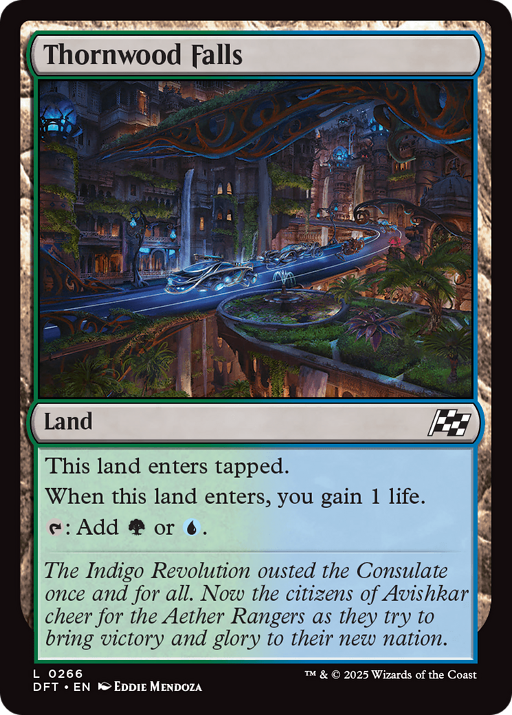 Thornwood Falls [Aetherdrift] - Magic: The Gathering - Card Brawlers | Quebec | Canada |