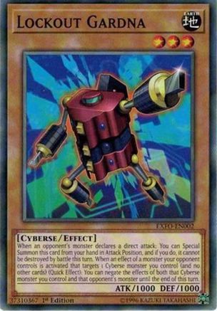 Lockout Gardna [EXFO-EN002] Common - Yu-Gi-Oh! - Card Brawlers | Quebec | Canada |