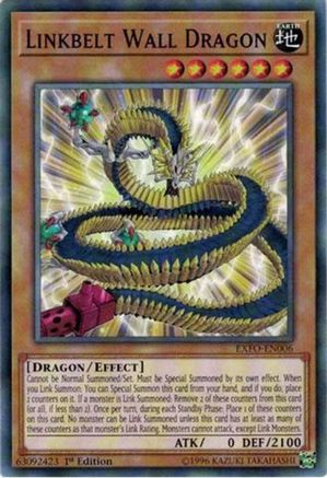 Linkbelt Wall Dragon [EXFO-EN006] Common - Yu-Gi-Oh! - Card Brawlers | Quebec | Canada |