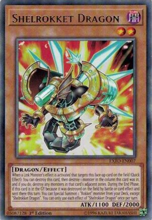 Shelrokket Dragon [EXFO-EN007] Rare - Yu-Gi-Oh! - Card Brawlers | Quebec | Canada |
