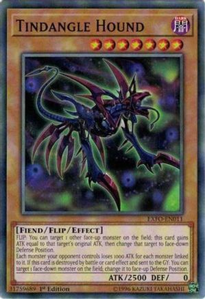 Tindangle Hound [EXFO-EN011] Common - Yu-Gi-Oh! - Card Brawlers | Quebec | Canada |