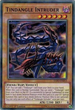 Tindangle Intruder [EXFO-EN013] Common - Yu-Gi-Oh! - Card Brawlers | Quebec | Canada |