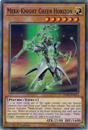 Mekk-Knight Green Horizon [EXFO-EN015] Common - Yu-Gi-Oh! - Card Brawlers | Quebec | Canada |