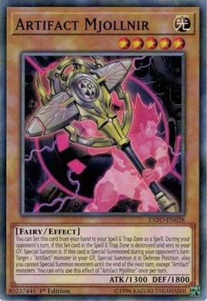 Artifact Mjollnir [EXFO-EN028] Common - Yu-Gi-Oh! - Card Brawlers | Quebec | Canada |