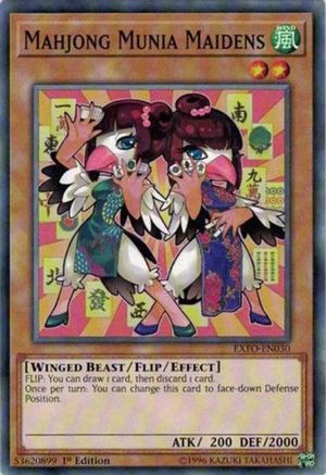 Mahjong Munia Maidens [EXFO-EN030] Common - Yu-Gi-Oh! - Card Brawlers | Quebec | Canada |