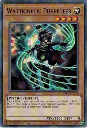 Wattkinetic Puppeteer [EXFO-EN034] Common - Yu-Gi-Oh! - Card Brawlers | Quebec | Canada |