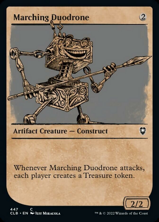 Marching Duodrone (Showcase) [Commander Legends: Battle for Baldur's Gate] - Magic: The Gathering - Card Brawlers | Quebec | Canada |