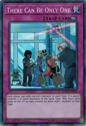 There Can Be Only One [EXFO-EN076] Super Rare - Yu-Gi-Oh! - Card Brawlers | Quebec | Canada |