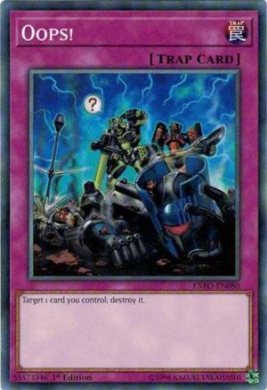 Oops! [EXFO-EN080] Common - Yu-Gi-Oh! - Card Brawlers | Quebec | Canada |