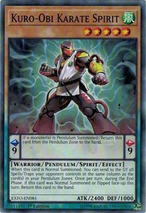 Kuro-Obi Karate Spirit [EXFO-EN081] Common - Yu-Gi-Oh! - Card Brawlers | Quebec | Canada |