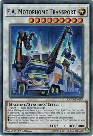 F.A. Motorhome Transport [EXFO-EN087] Common - Yu-Gi-Oh! - Card Brawlers | Quebec | Canada |