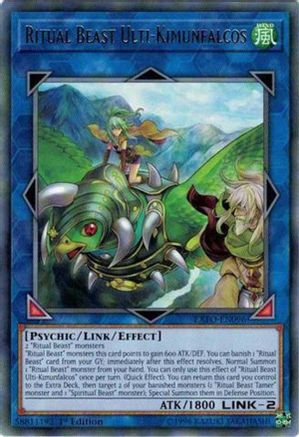 Ritual Beast Ulti-Kimunfalcos [EXFO-EN096] Rare - Yu-Gi-Oh! - Card Brawlers | Quebec | Canada |