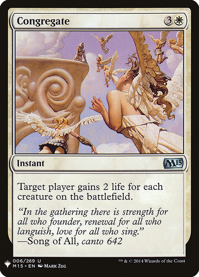 Congregate [Mystery Booster] - Magic: The Gathering - Card Brawlers | Quebec | Canada |