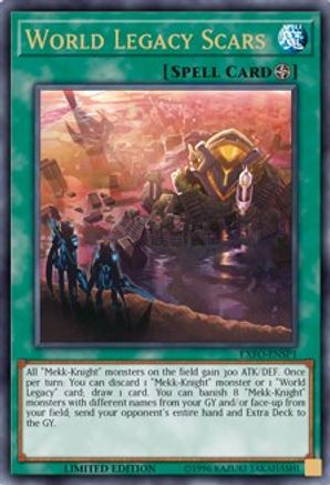World Legacy Scars (Sneak Peek) [EXFO-ENSP1] Ultra Rare - Yu-Gi-Oh! - Card Brawlers | Quebec | Canada |